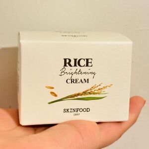 SKINFOOD Rice Brightening Gel Cream 60ml-Korean Skincare,exfoliating,lightweight